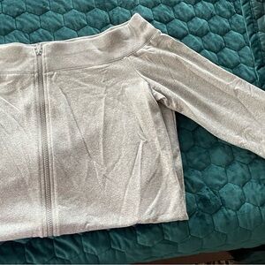 NEW YORK & COMPANY Off-The-Shoulder Sweater Zip Up Dress